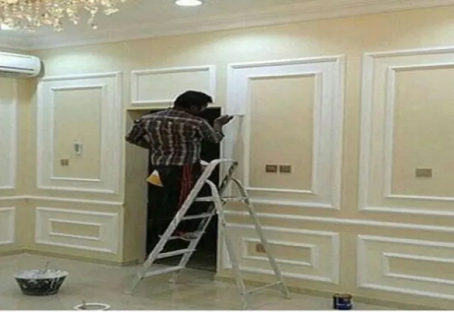أرضيات وأسقف بديل خشب لاستراحة